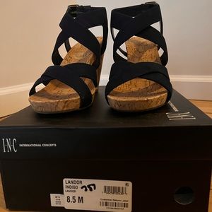 INC International Wedge Sandal